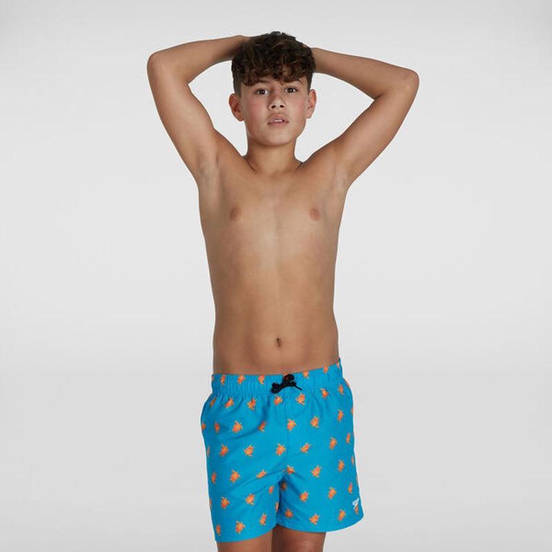 Speedo Boys Printed 15" Watershort-Swimwear-Speedo-XS-Bolt/Bright Yellow/Salso/Lawn-Ashlee Grace Activewear & Swimwear Online