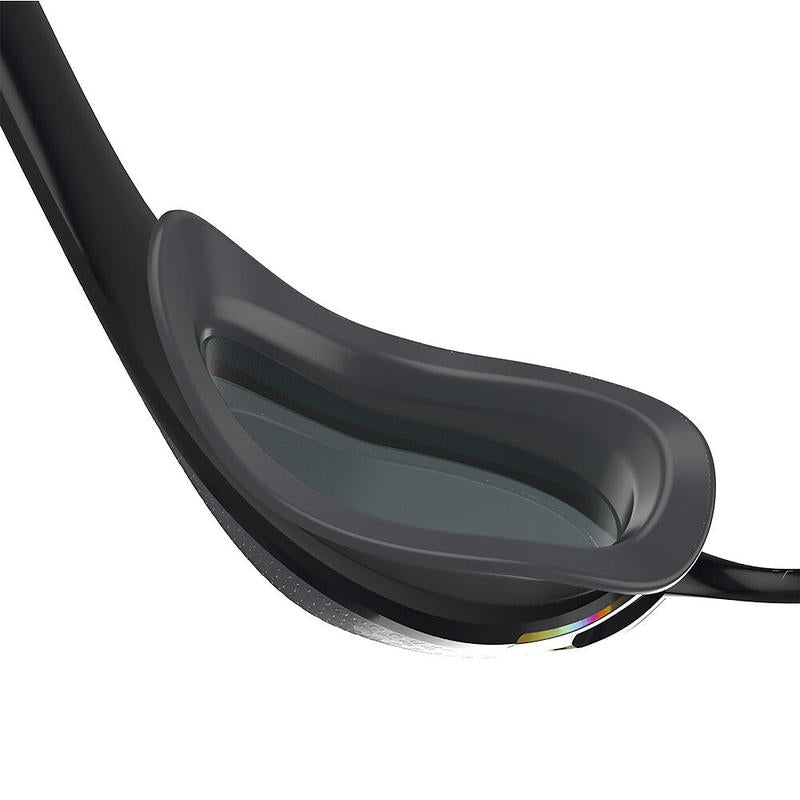 Speedo Fastskin Pure Focus Mirror Goggle-Swim Goggles & Masks-Speedo-ONE SIZE-Black/Cool Grey/Ruby-Ashlee Grace Activewear & Swimwear Online