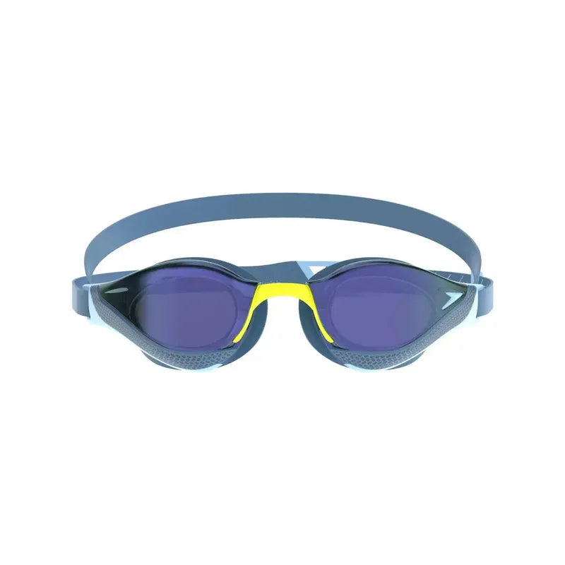 Speedo Fastskin Pure Focus Mirror Goggle-Swim Goggles & Masks-Speedo-ONE SIZE-Black/Cool Grey/Ruby-Ashlee Grace Activewear & Swimwear Online
