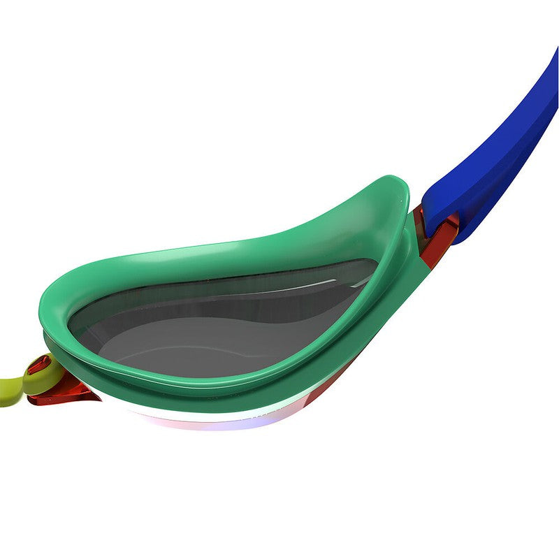 Speedo Fastskin Speedsocket 2 Mirror Goggle-Swim Goggles & Masks-Speedo-ONE SIZE-Harlequin Green/Mandarin Peel/True Cobalt-Ashlee Grace Activewear & Swimwear Online