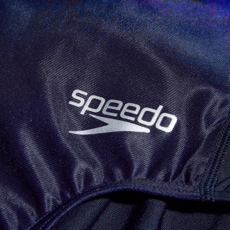 Speedo Girls Lane Line Back-Swimwear-Speedo-AU8 | GB9-10-True Navy/Electric Pink/Cobalt Pop-Ashlee Grace Activewear & Swimwear Online