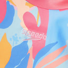 Speedo Girls Printed Long Sleeve Rash Top-Swimwear-Speedo-AU6 | GB5-6-Colour Neon Violet/Parma Violet/Baja Blue/Mango/Twilight Mauve-Ashlee Grace Activewear & Swimwear Online