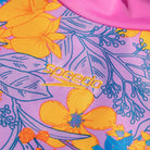 Speedo Girls Printed Long Sleeve Rash Top-Swimwear-Speedo-AU6 | GB5-6-Colour Neon Violet/Parma Violet/Baja Blue/Mango/Twilight Mauve-Ashlee Grace Activewear & Swimwear Online