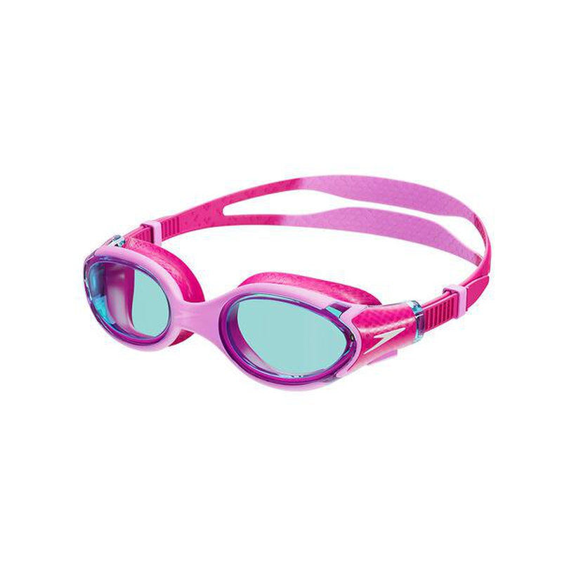 Speedo Junior Biofuse 2.0 Goggles-Swim Goggles & Masks-Speedo-ONE SIZE-Flamingo Pink+Electric Blue+Blue-Ashlee Grace Activewear & Swimwear Online