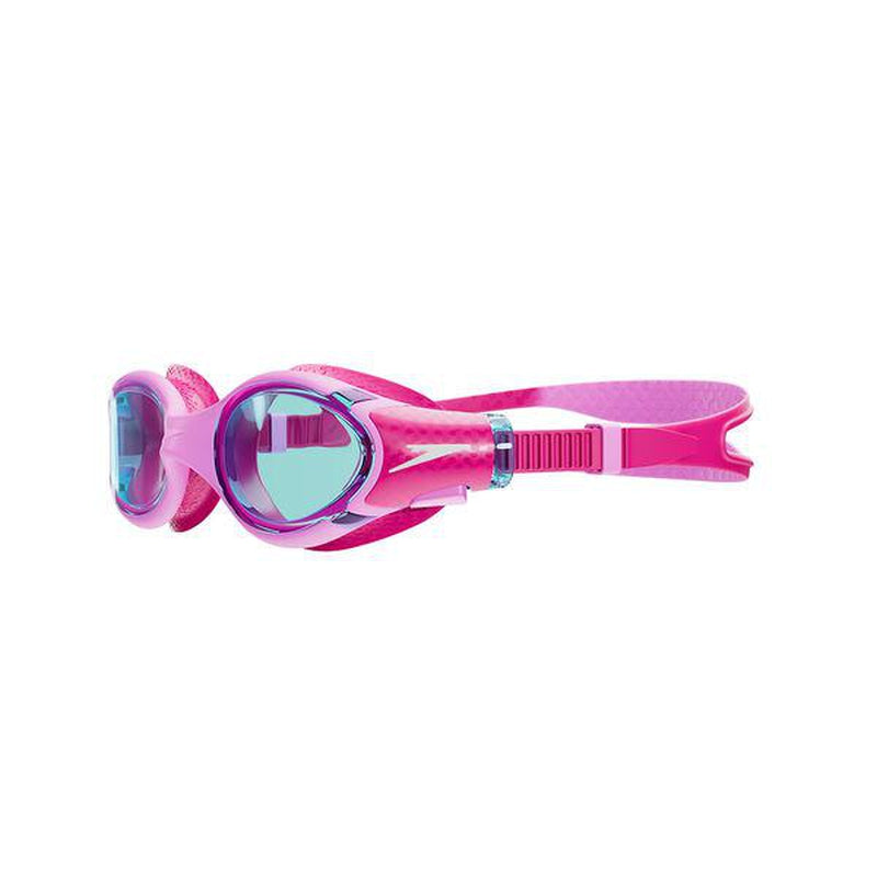 Speedo Junior Biofuse 2.0 Goggles-Swim Goggles & Masks-Speedo-ONE SIZE-Flamingo Pink+Electric Blue+Blue-Ashlee Grace Activewear & Swimwear Online