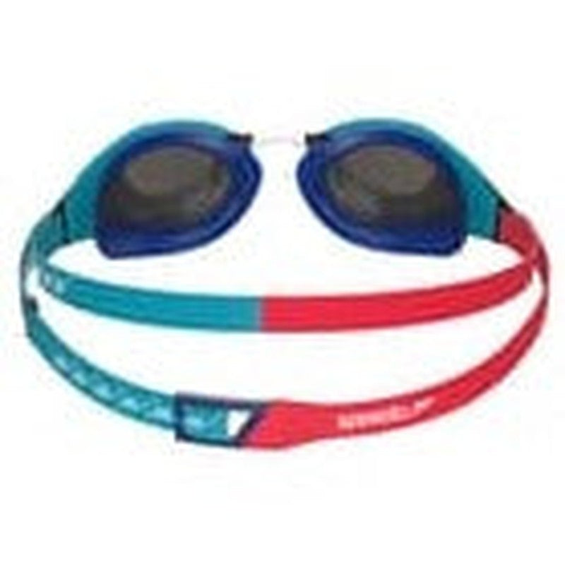 Speedo Junior Fastskin Hyper Elite Mirror Goggle-Swim Goggles & Masks-Speedo-ONE SIZE-Flame Red/Bolt/White-Ashlee Grace Activewear & Swimwear Online