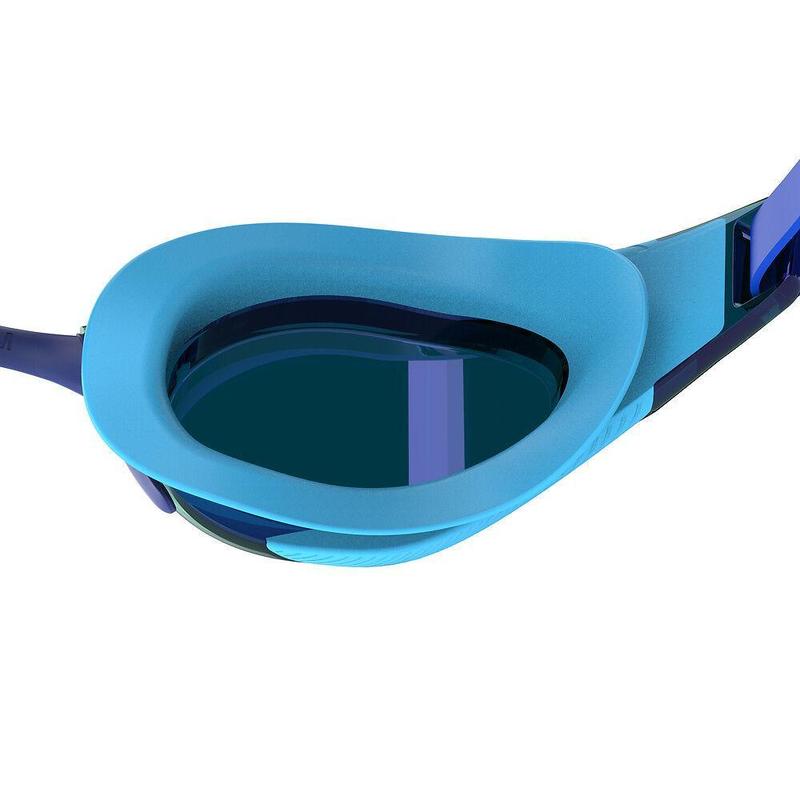Speedo Junior Fastskin Hyper Elite Mirror Goggle-Swim Goggles & Masks-Speedo-ONE SIZE-Picton Blue/Cobalt/Iris-Ashlee Grace Activewear & Swimwear Online