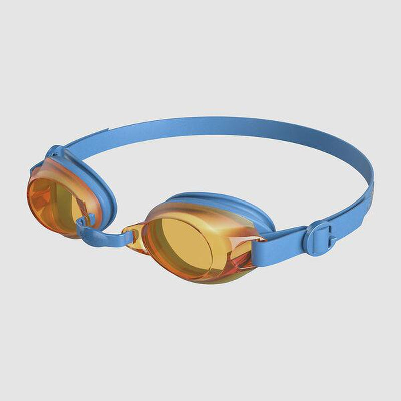 Speedo Junior Jet Goggles-Swim Goggles & Masks-Speedo-ONE SIZE-Blue+Orange-Ashlee Grace Activewear & Swimwear Online