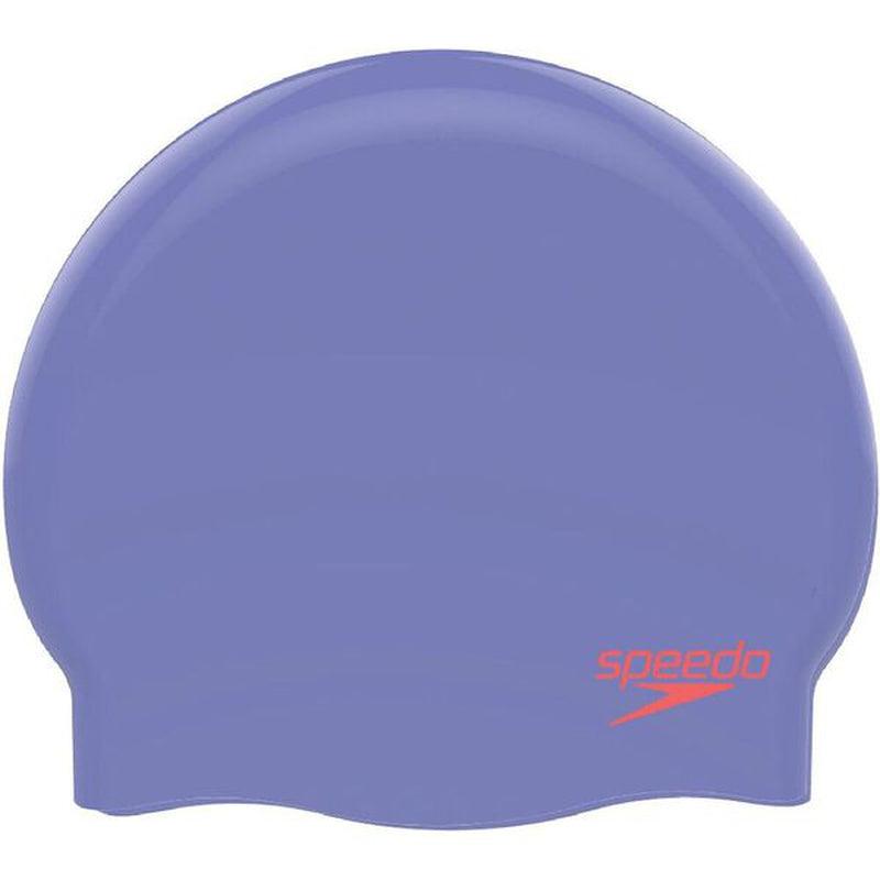 Speedo Junior Moulded Silicone Swim Cap-Swim Caps-Speedo-ONE SIZE-Lilac-Ashlee Grace Activewear & Swimwear Online