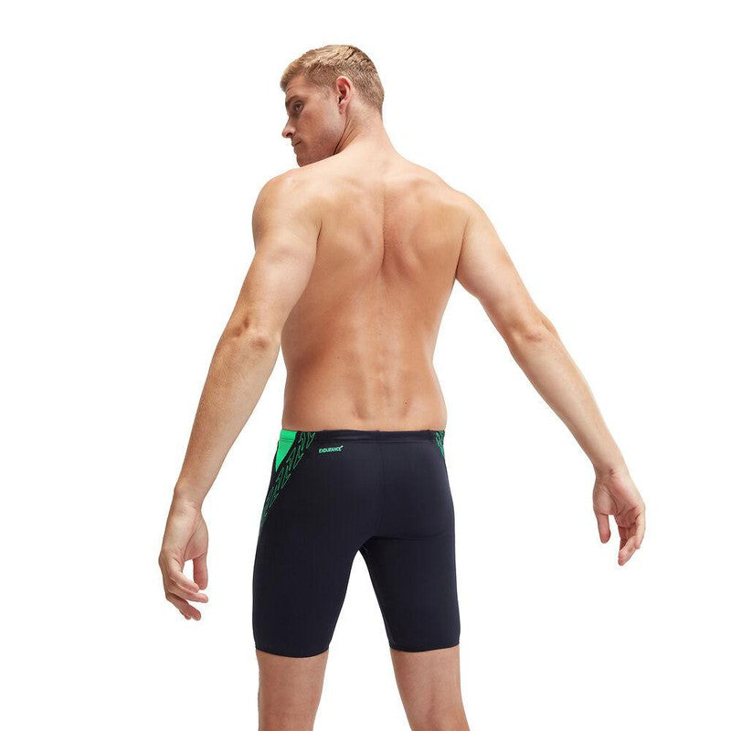 Speedo Mens Hyperboom Splice Jammer-Swimwear-Speedo-AU6| GB26-Black/Dove Grey-Ashlee Grace Activewear & Swimwear Online