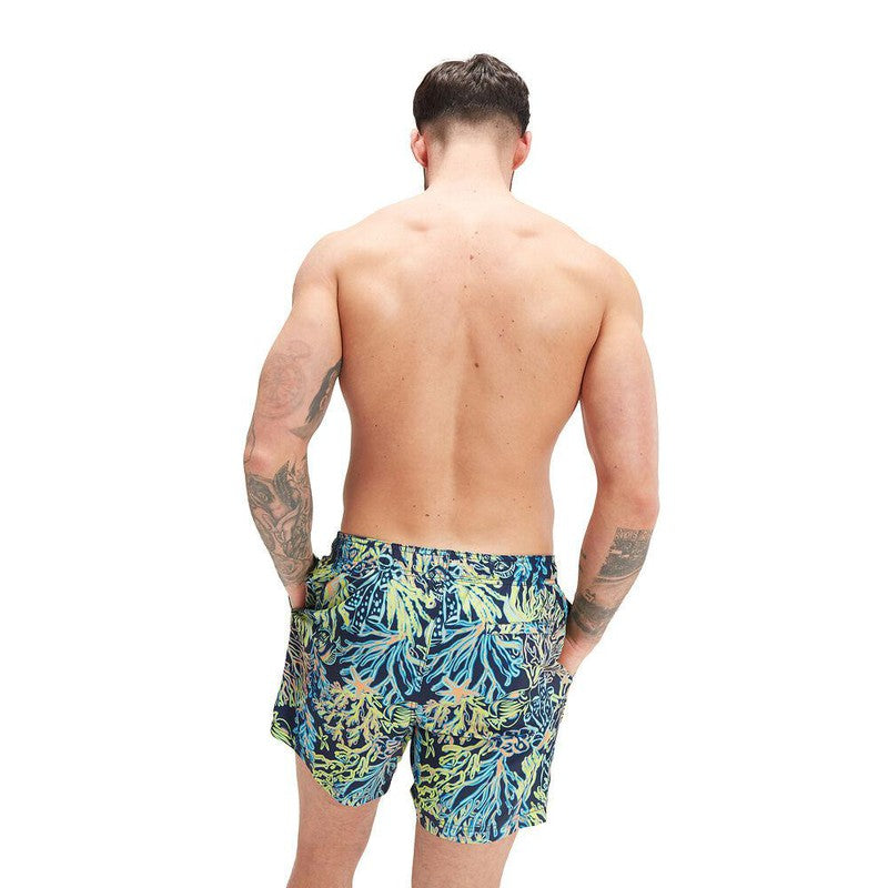 Speedo Mens Printed Redondo Edge Volley 14"-Swimwear-Speedo-XS-Pool-8-00333015660-Ashlee Grace Activewear & Swimwear Online