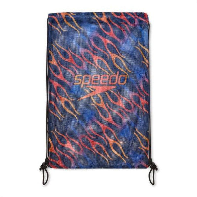 Speedo Printed Mesh Bag-Bag-Speedo-Red/White/Blue-Ashlee Grace Activewear & Swimwear Online