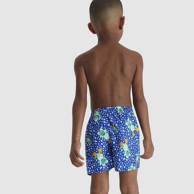Speedo Toddler Boys 11" Printed Watershort-Swimwear-Speedo-1-2-Dart Frogs-Ashlee Grace Activewear & Swimwear Online