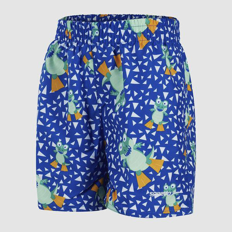 Speedo Toddler Boys 11" Printed Watershort-Swimwear-Speedo-1-2-Dart Frogs-Ashlee Grace Activewear & Swimwear Online