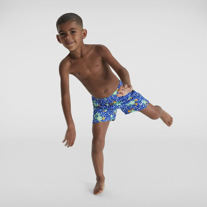 Speedo Toddler Boys 11" Printed Watershort-Swimwear-Speedo-1-2-Dart Frogs-Ashlee Grace Activewear & Swimwear Online