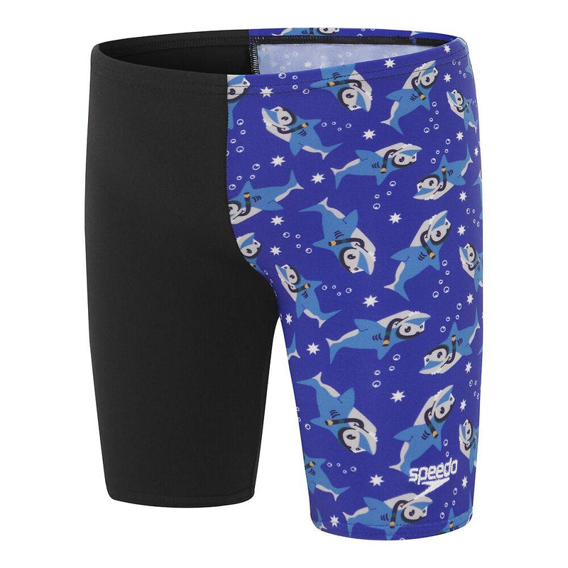 Speedo Toddler Boys Digital Printed Jammer-Swimwear-Speedo-1-Black/Beautiful Blue/Pebble Grey/Lapis Blue-Ashlee Grace Activewear & Swimwear Online