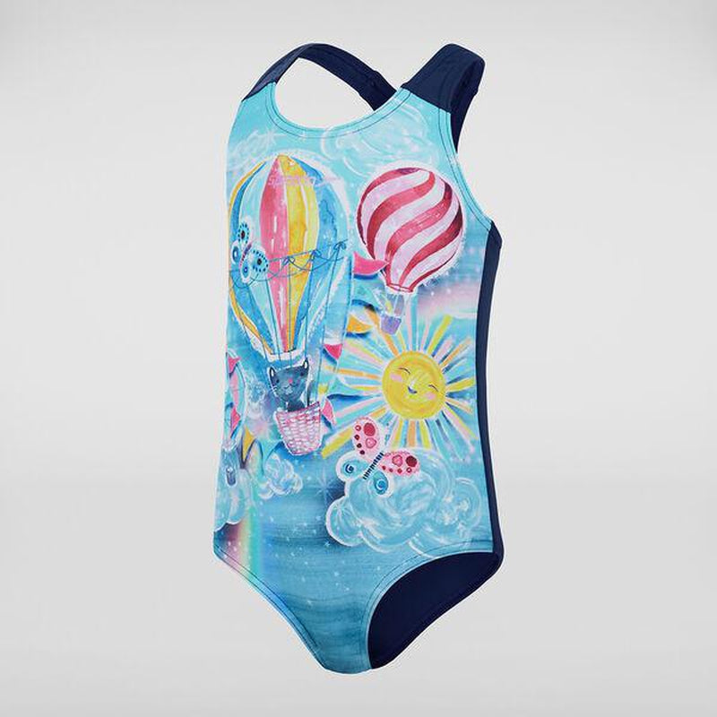 Speedo Toddler Girls Digital Placement Swimsuit-Swimwear-Speedo-1-Harmony Blue/Spearmint/Azure Blue/Pink Splash/Radiant Yellow-Ashlee Grace Activewear & Swimwear Online