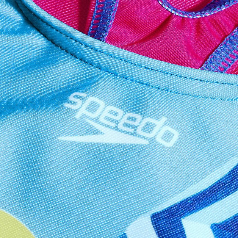 Speedo Toddler Girls Digital Printed Swimsuit-Swimwear-Speedo-2-True Cobalt/Curious Blue-Ashlee Grace Activewear & Swimwear Online