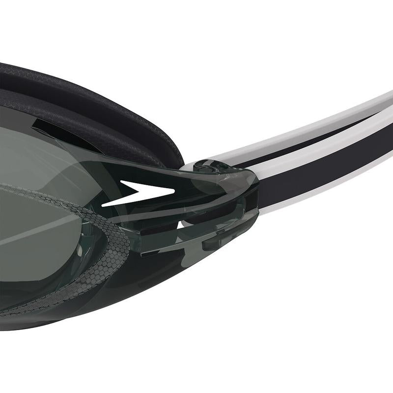 Speedo Vanquisher 3.0 Goggle-Swim Goggles & Masks-Speedo-ONE SIZE-Black/Smoke-Ashlee Grace Activewear & Swimwear Online