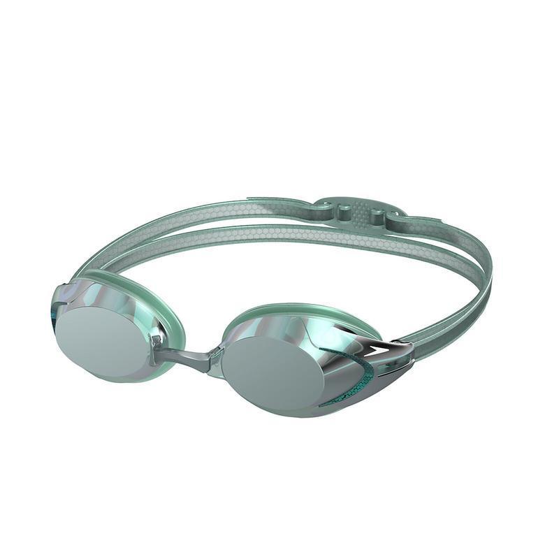 Speedo Vanquisher 3.0 Mirror Goggle-Swim Goggles & Masks-Speedo-ONE SIZE-Storm Green/Grey/Emerald Matte (Limited Edition)-Ashlee Grace Activewear & Swimwear Online
