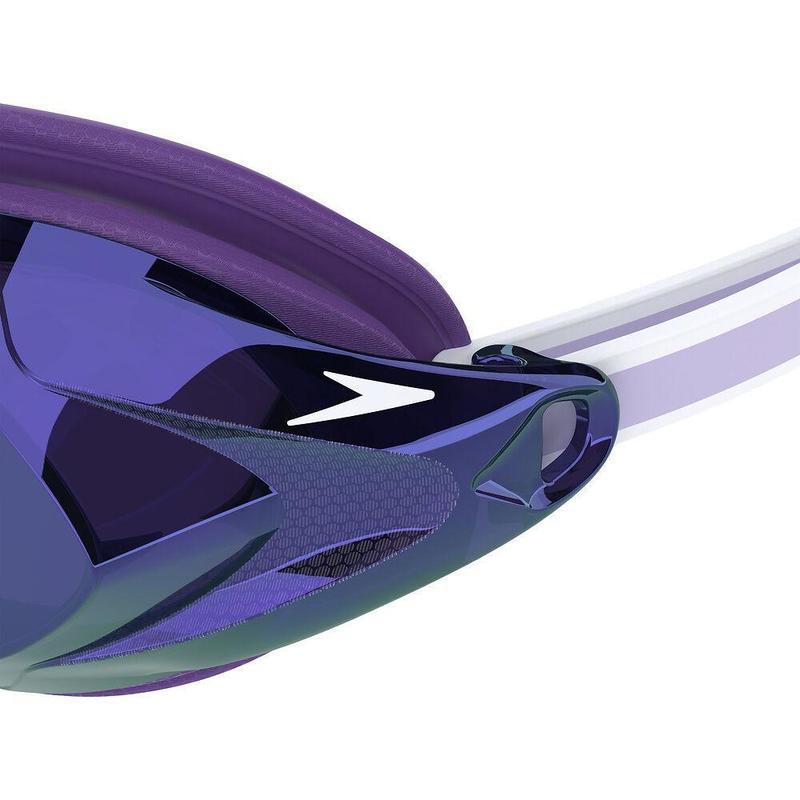 Speedo Womens Vanquisher 3.0 Mirror Goggle-Swim Goggles & Masks-Speedo-ONE SIZE-Hawaiian Sky/Grey/Silver Mirror-Ashlee Grace Activewear & Swimwear Online