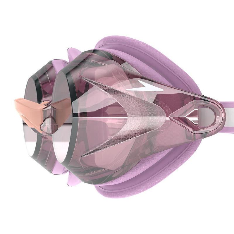 Speedo Womens Vanquisher 3.0 Mirror Goggle-Swim Goggles & Masks-Speedo-ONE SIZE-Hawaiian Sky/Grey/Silver Mirror-Ashlee Grace Activewear & Swimwear Online