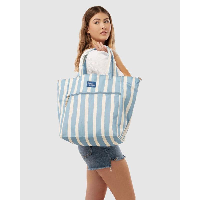 The Friday People | Carryall Tote-Lunch Boxes & Totes-The Friday People-Dusky Pink-Large-Ashlee Grace Activewear & Swimwear Online