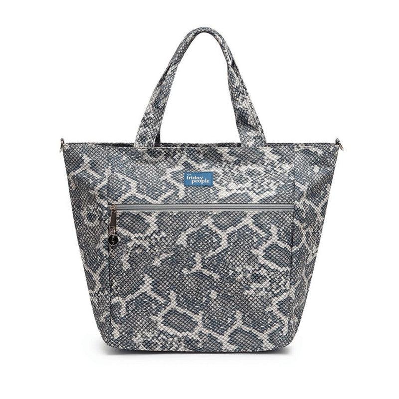 The Friday People | Carryall Tote-Lunch Boxes & Totes-The Friday People-Python-Large-Ashlee Grace Activewear & Swimwear Online