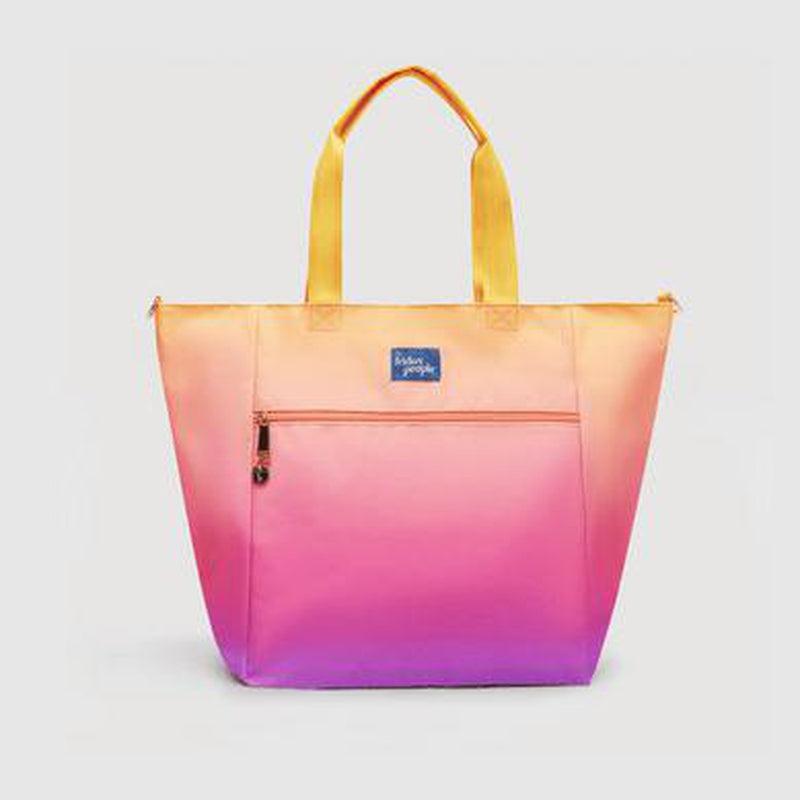 The Friday People | Carryall Tote-Lunch Boxes & Totes-The Friday People-Sunset-Large-Ashlee Grace Activewear & Swimwear Online